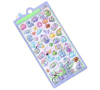 xowwyue Autocollants 3D Mignons | Décor Autocollant Animaux Mignons,Mini Décalcomanies | Pour Coque Téléphone Carnet PC Portable Artisanat Adultes Cadeaux Fête Récompenses Classe