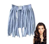 xowwyue Bigoudis sans chaleur tiges de friser, bandeau de tige de friser sans chaleur - Boucles 2 en 1 sans chaleur pendant la nuit,Accessoires pour cheveux pour femmes, bigoudis, absorbent rapidement