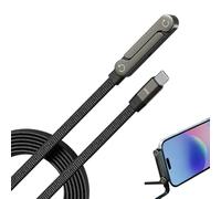 xowwyue Câble Chargeur Avec Support Invisible,Accessoire 2 en 1 pour Mobile,Cordon Chargeur Téléphone | pour bureau domicile hôtel joueurs adultes passionnés de technologie voiture dortoir