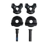 xowwyue Collier de serrage pour tuyau de selle, collier de serrage pour tige de selle - Collier de de tige de pour adaptateur de rails de en carbone,Clip de de tube de