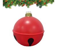 xowwyue Décorations De Noël Gonflables pour Extérieur | 60 cm Grandes Décorations Gonflables PVC pour Fête,Ornements Boules À Gonfler,pour Jardin Extérieur Décoration Hiver Halloween Noël