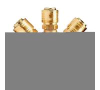 xowwyue Distributeur d'Air Comprimé - Bloc de Distribution d'Air Comprimé Robuste - Accessoires Compacts et Étanches pour Tuyau de Compresseur pour la Fabrication