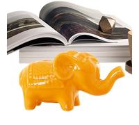 xowwyue Élément De Décoration Éléphant - Ornements De Bureau en Céramique Collectionnables - Éléphant Sculpté Collectionnable Et Richesse | pour Salon De Séjour Famille Ferme Fêtes Plateau Étagé