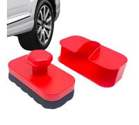 xowwyue Éponge Applicateur pour Brillant Pneus,Éponge pour Voiture avec Couvercle | Brosse Réutilisable pour Entretien Lavage Nettoyage Extérieur Intérieur Détail Garniture - Détail Garniture