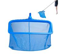 xowwyue Épuisette de Piscine - Écumoire à Feuilles de Piscine en Maille Fine sans Poteau - Accessoire d'entretien Portable pour Nettoyer Les débris flottants, la saleté, Les ordures et Les