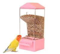 xowwyue Faisseur d'oiseaux Non déversés, Distributeur d'eau d'alimentation des Oiseaux, Dispensateur de mangeoires à Oiseaux intelligents, Récipient Alimentaire Anti-déversement de Grande capacité,