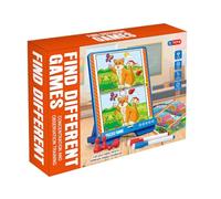 xowwyue Jeu de Correspondance | Jeu Défi pour Trouver Les Différences | Éducatifs Interactifs et Amusants pour Garçons et Filles Développant la Coordination Main-Œil Idéals