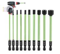 xowwyue Jeu de Forets Clé Allen - Kit de Connecteur à Tête Hexagonale de 6 mm pour Tournevis - Jeu d'Clé Allen Magnétique - Pour Bricolage Réparation Assemblage Meubles Garage Chantier