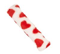xowwyue Oreiller pour chat - Jouets à mâcher apaisants de style amour, accessoire apaisant doux, exercice pour chaton, jeu sonore froissé avec papier hochet pour animaux ennuyés