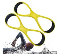 xowwyue Palme de Fulcrum de l' -Bras | Palme d'entraînement de Natation | Natation Corrective 8 Mots enseignement Libre Poignet équipement de Flexion pour Hommes, , Femmes, Dos Nu, Piscine