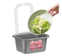 xowwyue Passoire alimentaire pour évier de cuisine, filtre à déchets alimentaires | Support de torchon monté sur robinet pour éplucher le savon, les restes de repas, le thé, les cheveux