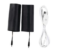 xowwyue Poignées Chauffantes pour Motocyclette | Chauffe-Mains pour Cyclisme Étanche Alimenté par USB | Réchauffeurs De Guidon pour Motocyclette | pour Scooter Moto Tout-Terrain Moto De Rue