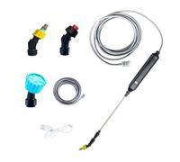 xowwyue Pulvérisateur Électrique à Pompe, Système D'arrosage Et Brumisation pour Jardin, Kit de Pulvérisation Électrique pour Pelouse, Terrasse, Extérieur et Jardin