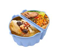 xowwyue Séparateur De Cuisson Pour Fourgon À Ralentisseur - 1 Paire Pour Ustensiles De Cuisson 5.7-7.6 L - Séparateur Réutilisable en Silicone,pour Soupe Légumes Poulet Poisson Crevettes Réunions