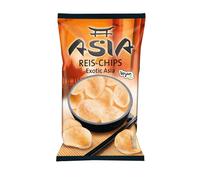 XOX Asia Rice Chips chips épicées avec une note de chili piquantes et croustillantes 100g