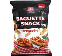 XOX Baguette snack de pain délicieux et croustillant Bruscetta de 150g