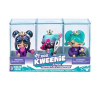 Moose Toys – Pack de poupées XOX KWEENIE Série Fearless – 13 cm – 3 poupées – Finitions uniques
