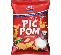 XOX Pic Pom Ketchup snack croustillant de pommes de terre au goût de tomate 75g
