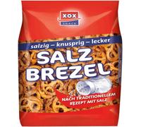 XOX Salz Brezeln (bretzels salés) croustillants et délicieux avec du sel 175g
