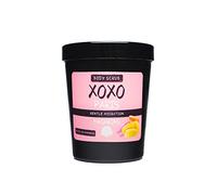 XOXO | Gommage corporel exfoliant poils incarnés | Purifiant anti-cellulite | Enrichi en beurre de karité | Vegan NO SLS NO Parabens | Pour tous les types de peau 1 x 250 g (Macarons)