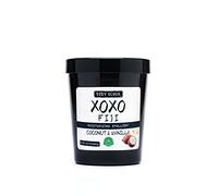 XOXO | Gommage corporel exfoliant poils incarnés | Purifiant anti-cellulite | Enrichi en beurre de karité | Vegan NO SLS NO Parabens | Pour tous les types de peau 1 x 250 g (Noix de Coco & Vanille)