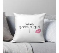 Xoxo Gossip Girl Blair Waldorf Taie d'oreiller Polyester Lin Velours Créatif Fermeture Éclair Décorative Throw Taie d'oreiller Chambre Housse de Coussin