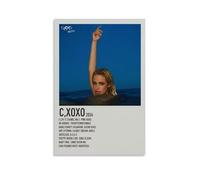 XOXO Poster imperméable Camila Cabello C, impression d'intérieur, résistante à l'humidité, facile à installer et résistante à la décoloration, style sans cadre, 30 x 45 cm