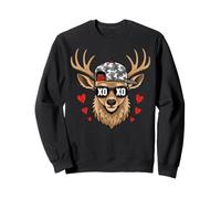 XOXO Valentine Buck Camo Deer Retro Hunting Boys Cap Men Boy Sweatshirt