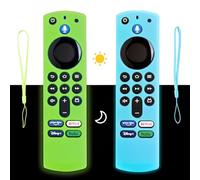 XOXVURI 2 Pièces Pinowu Firestick Étui De Couverture À Distance Brillent Dans Le Noir Compatible Avec Fire Tv Stick 4K Alexa 3E Génération Télécommande Vocale