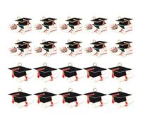 XOXVURI 20 Pièces Broche De Casquette De Remise De Diplôme En Pour Femmes Filles Hommes Mode Mignon Émail Lycée Classe Étudiant Badge Broches Pendentif Broche Casquette De Graduation