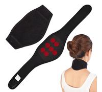 XOXVURI Minerve Auto Chauffante Minerve Cervicale Chauffante Enveloppe De Soutien Du Cou Auto Chauffante Pour Soulagement Douleurs Collier Cervical Tourmaline Magnétique Réglable