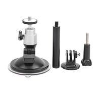XoYixoYi Accessoire adaptateur de montage de support de support de voiture portable pour ACTION noir