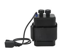 XoYixoYi Boîtier de charge de batterie ABS 8,4 V pour 6 batteries au lithium USB DC deux ports avec câble pour l'extérieur, les voyages, le camping