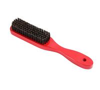 XOYIXOYI Brosse à cheveux pour homme - Pour coiffer, coiffer la barbe, sculpter, poils en nylon, manche en bois, design portable, outil multifonction