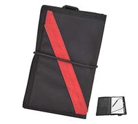 XOYIXOYI Carnet de plongée sous-marin compact - Pages effaçables - Revêtement en polyuréthane - Pochette en nylon - Stylos interchangeables - Marque-page élastique - Protocole de plongée portable