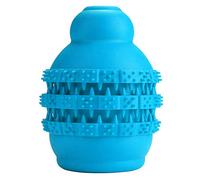 XOYIXOYI Chien en forme de citrouille IQ Traite jouet alimentaire interactif Arrangement des dents pour chiens Polysceria jouet (Bleu foncé)