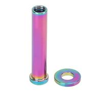 XOYIXOYI Écrous fixes de serrage en C pour vélo, alliage de titane, résistants à la rouille et à l'oxydation, légers, pour le remplacement de l'écrou de pivot de frein de route, (Colorée)