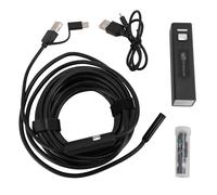 XOYIXOYI Endoscope industriel, caméra endoscopique HD 1200P avec 8 lumières LED, caméra serpent étanche IP68 pour Android USB Type C, pour l'inspection des tuyaux de moteur