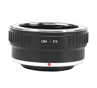 XoYixoYi Fikaz OM-FX Bague d'adaptation d'objectif en alliage d'aluminium pour objectif Olympus OM pour appareil photo sans miroir Fuji FX