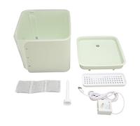 XoYixoYi Fontaine automatique pour animaux de compagnie Distributeur d'eau pour chat silencieux alimenté par USB d'une capacité de 2 litres pour chiots
