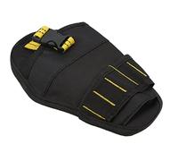 XOYIXOYI Housse pour support de perceuse, sac de rangement d'outils, ceinture, sac de poignet portable sans fil pour e perceuse électrique, Noire, Décontracté