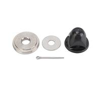 XoYixoYi Kit d'écrous d'hélice pour moteurs hors-bord 3-8CV, facile à installer et à enlever, design compact, pièces complètes avec goupille fendue, écrou, entretoise, rondelle pour modèles à 2 temps