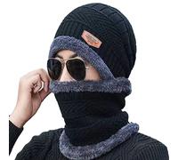 XoYixoYi Lot de 2 bonnets, cache-cou, super chaud, léger, doux, pour l'hiver, le ski, la moto, la randonnée