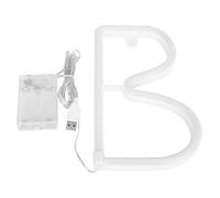 XOYIXOYI Lumière décorative LED en forme de lettre anglaise Unique B, pour la décoration de la maison et d'une fête de mariage