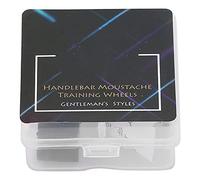 XOYIXOYI Moustache à barbe pour homme, rouleau à moustache portable léger avec clip pour un entretien facile, matériau en pin écologique durable et en plastique, voyage et