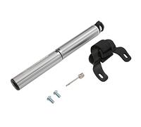 XoYixoYi Pour pompe, alliage d'aluminium CNC, motif antidérapant, perche télescopique, compatible avec Presta et valve, avec support fixe (couleur Ti)