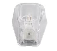 XOYIXOYI pour tondeuse à cheveux électrique, support de charge de remplacement pour la plupart des modèles à deux ports, coussinet antidérapant, conception de bureau stable, (Transparent)