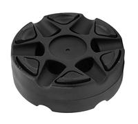 XOYIXOYI Roller Hockey Puck pour l'entraînement de Rue, Conception en Plastique Durable, Forme Unique pour Une Meilleure Rotation, côtés Plats Brillants, Conforme aux Normes (Noire)
