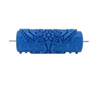 XOYIXOYI Rouleau de peinture texturé, matériau en caoutchouc, pour décoration d'intérieur, projets de bricolage, estampage mural, mise à jour de meubles, design de motif, durable, facile à nettoyer