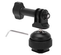 XoYixoYi Sabot de fixation à la base 1/4" pour adaptateur universel à rotule réglable à 360°